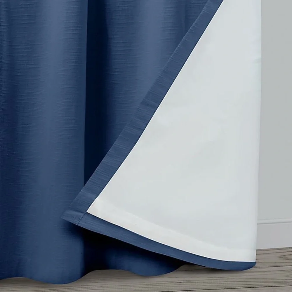 Bee & Willow Home Textured Weave Rod Pocket Curtai